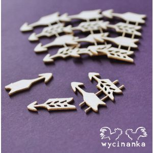 Tekturka Wycinanka Vintage Office - Strzałki, 16szt